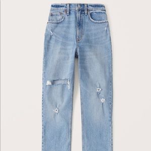 Abercrombie 90s straight leg jean